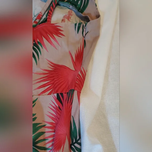 Tropical print dress size 10 - Picture 4 of 8
